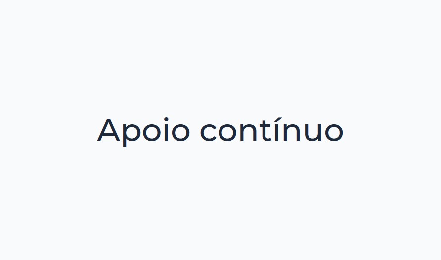 Apoio contínuo